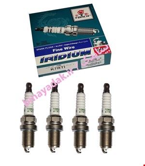 شمع خودرو تورچ سوزنی ایریدیوم مدل K7RTI بسته 4عددی