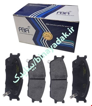 لنت ترمز جلو تیبا مدل 23873 برند ای بی ای ABA