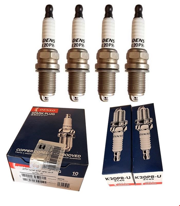 شمع خودرو دنسو تک پلاتین مدل K20PR-U بسته چهار عددی